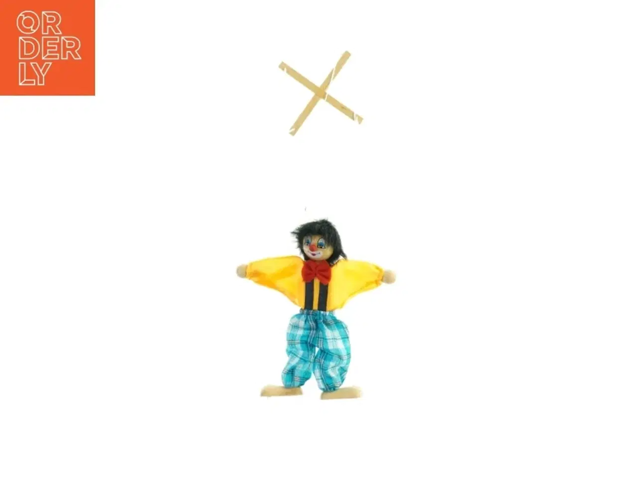 Billede 5 - Marionetdukke med tilhørende kasse (str. Længde af dukke. 20 cm)