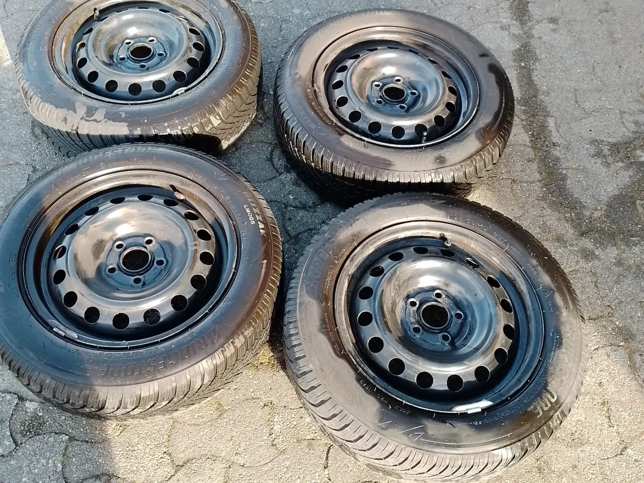 Billede 4 - Vinterhjul toyota yaris med TPMS sensor