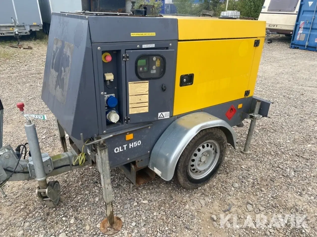 Billede 6 - Generator Atlas Copco QLT H50 med lystårn 9 meter