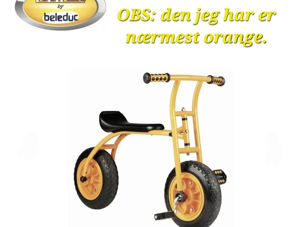 Billede 10 - Beleduc toptrike Top bike børnecykel