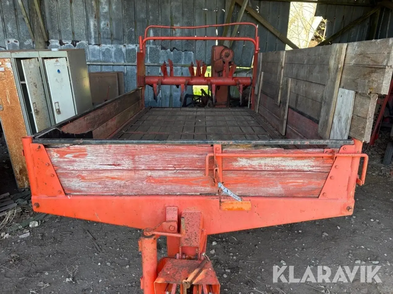 Billede 5 - Aflæsservogn Roland Med møgspreder, aflæsser og sideaflæsser