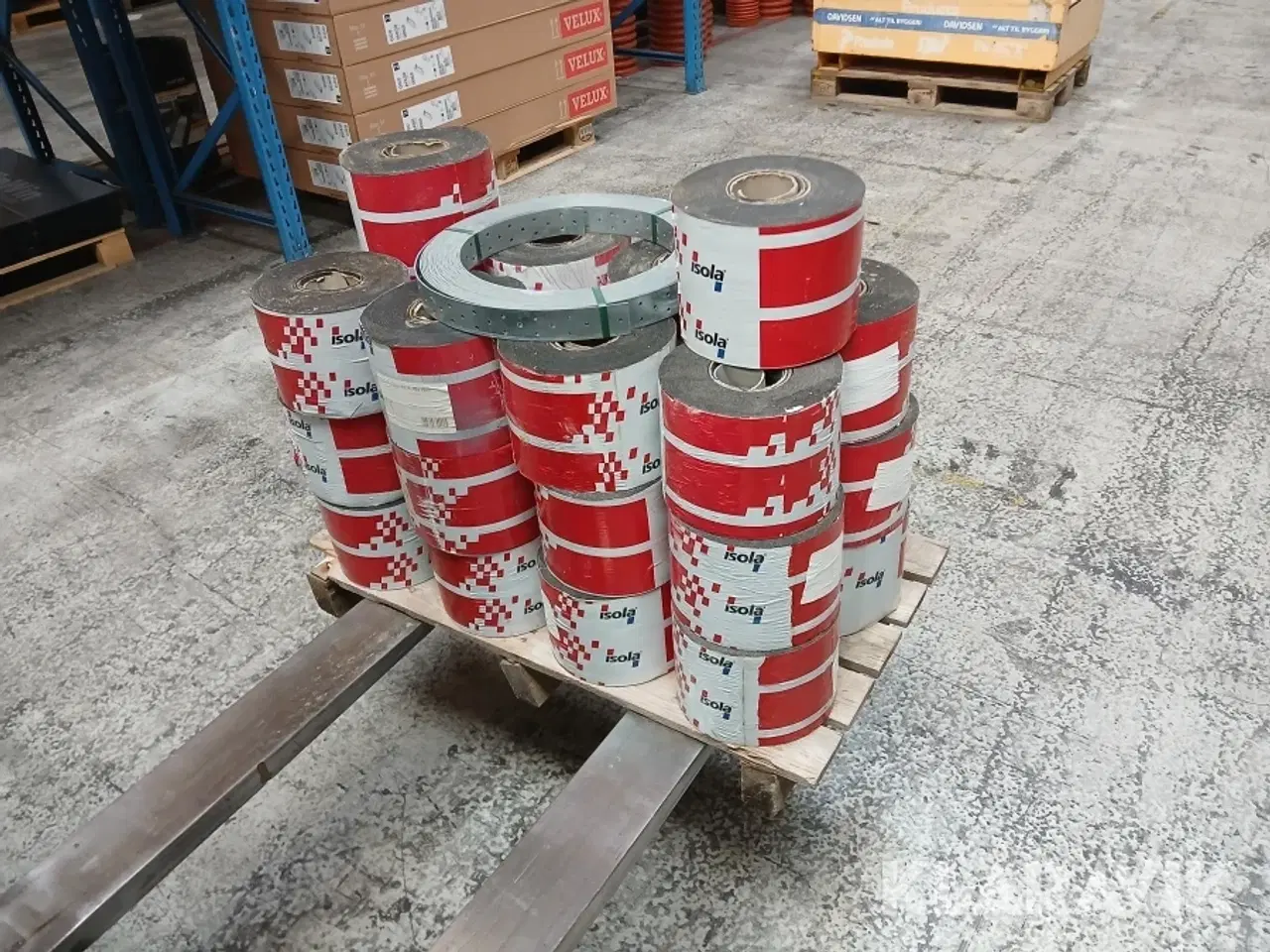 Billede 6 - Murpap Isola + vindtrækbånd 1 lot