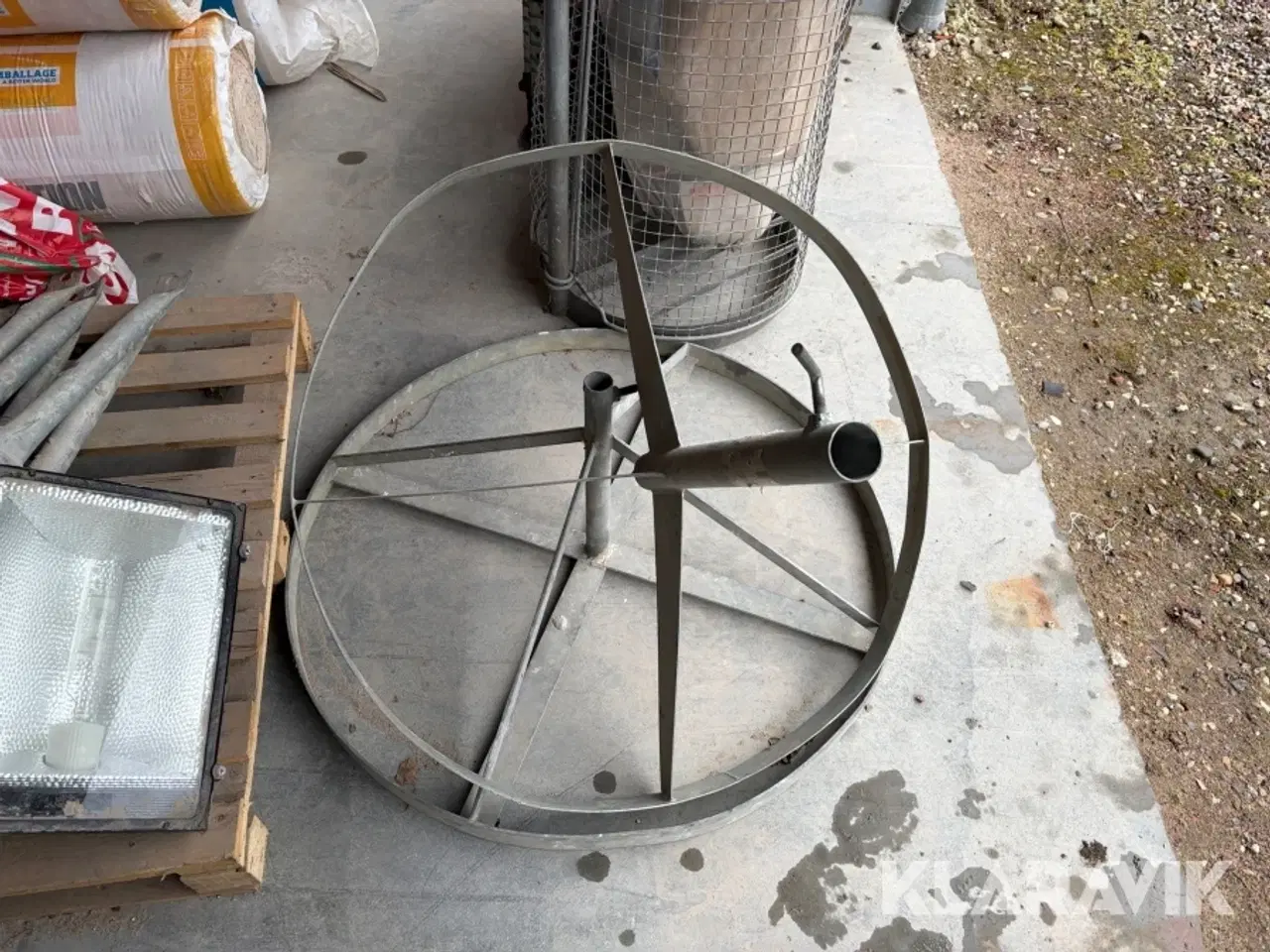 Billede 4 - Arbejdslamper Wexim - med støtteben, 7 styks