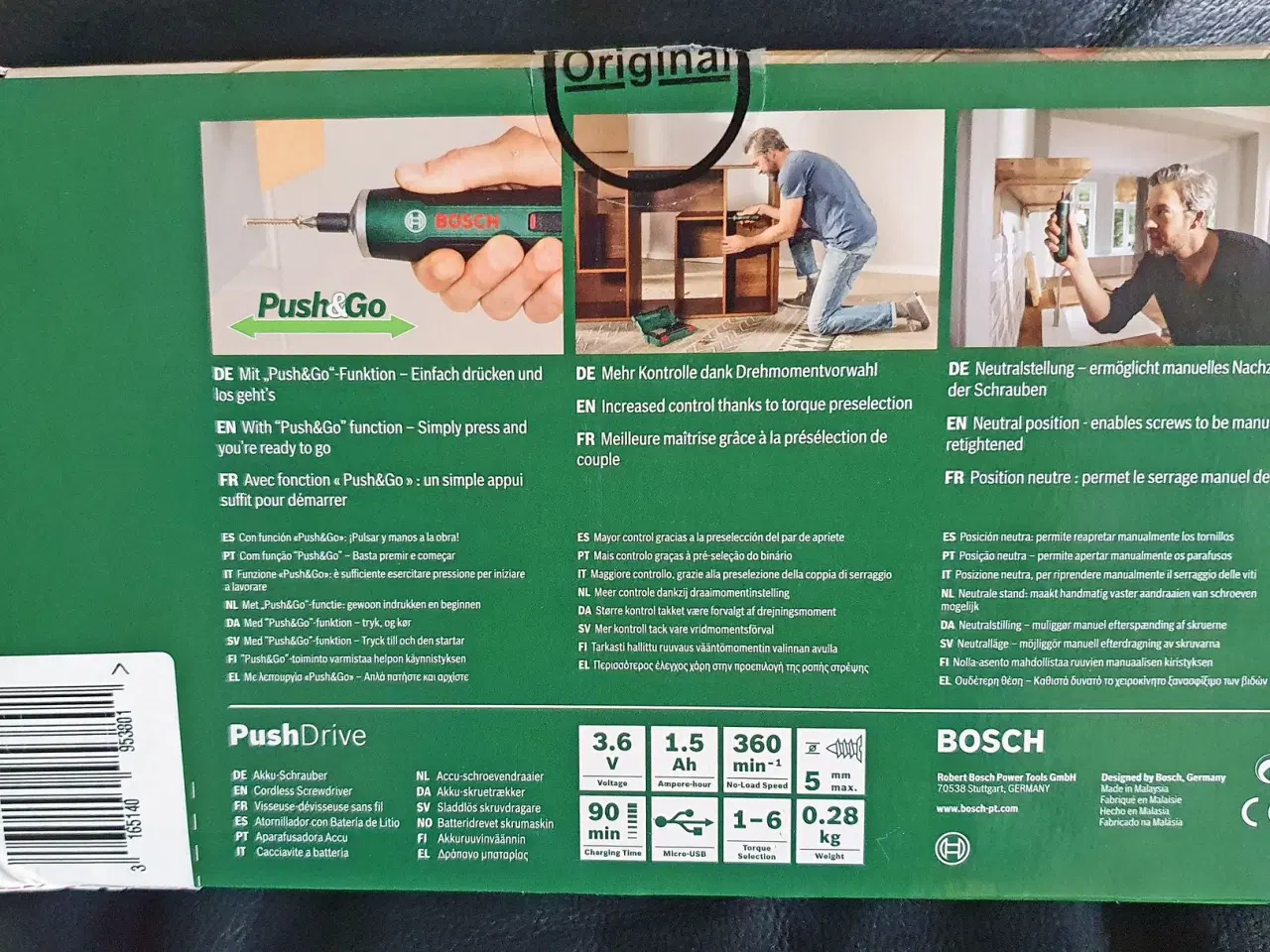 Billede 2 - Bosch PushDrive skruemaskine