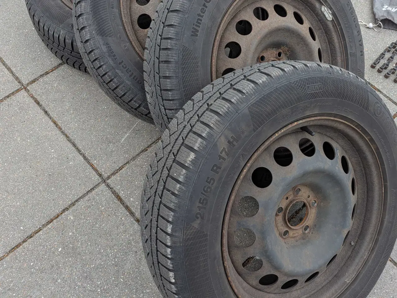 Billede 5 - Vinterdæk på stålfælge til Opel Grandland X