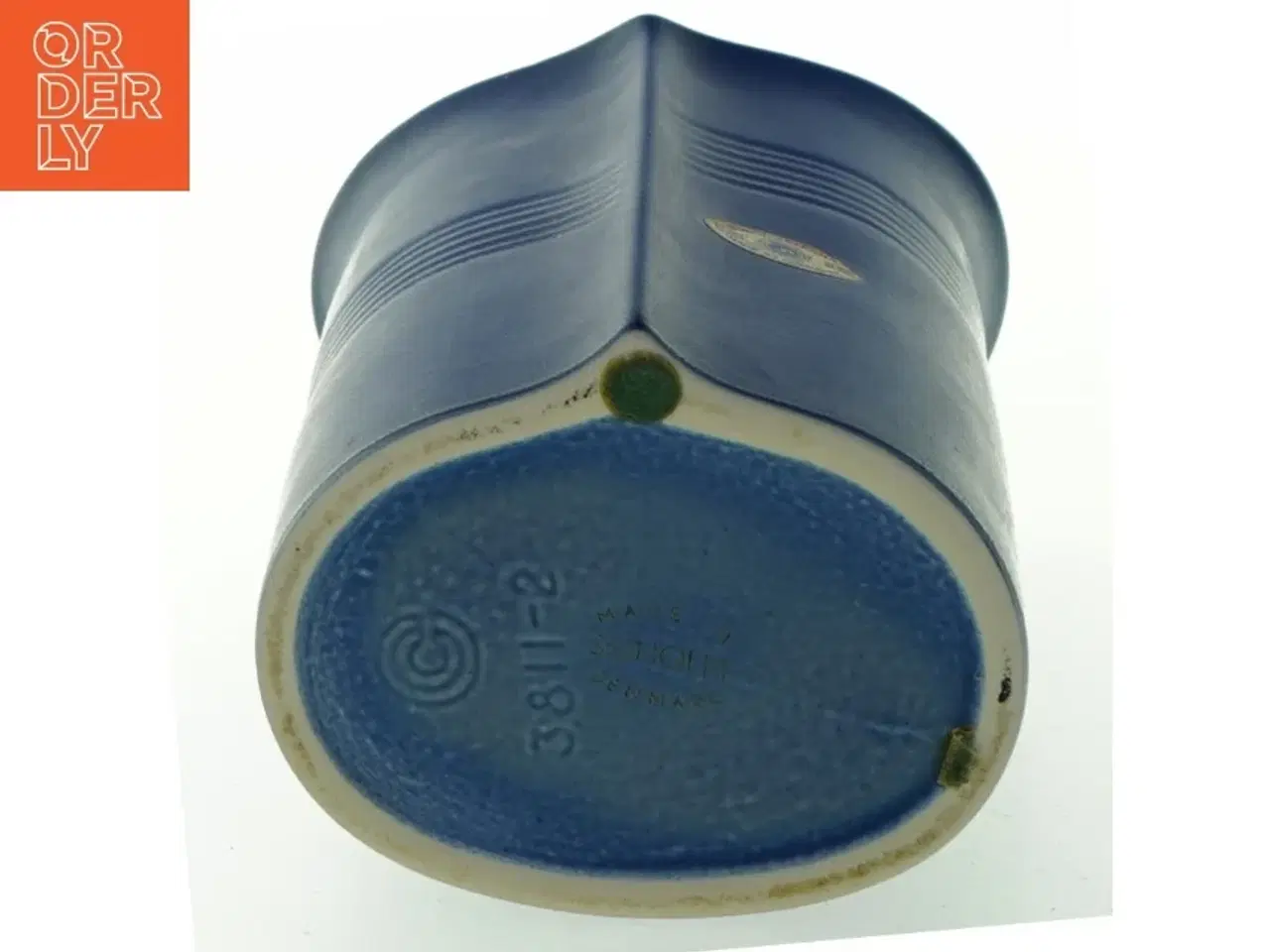 Billede 2 - Blå keramikvase fra Søholm fra Søholm (str. 20 cm)