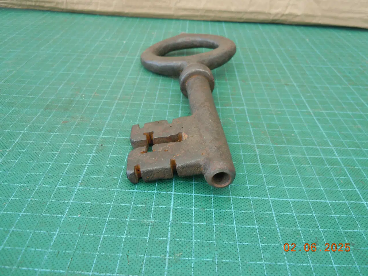 Billede 5 - Forladepistol, antik,som STOR nøgle, luntelås