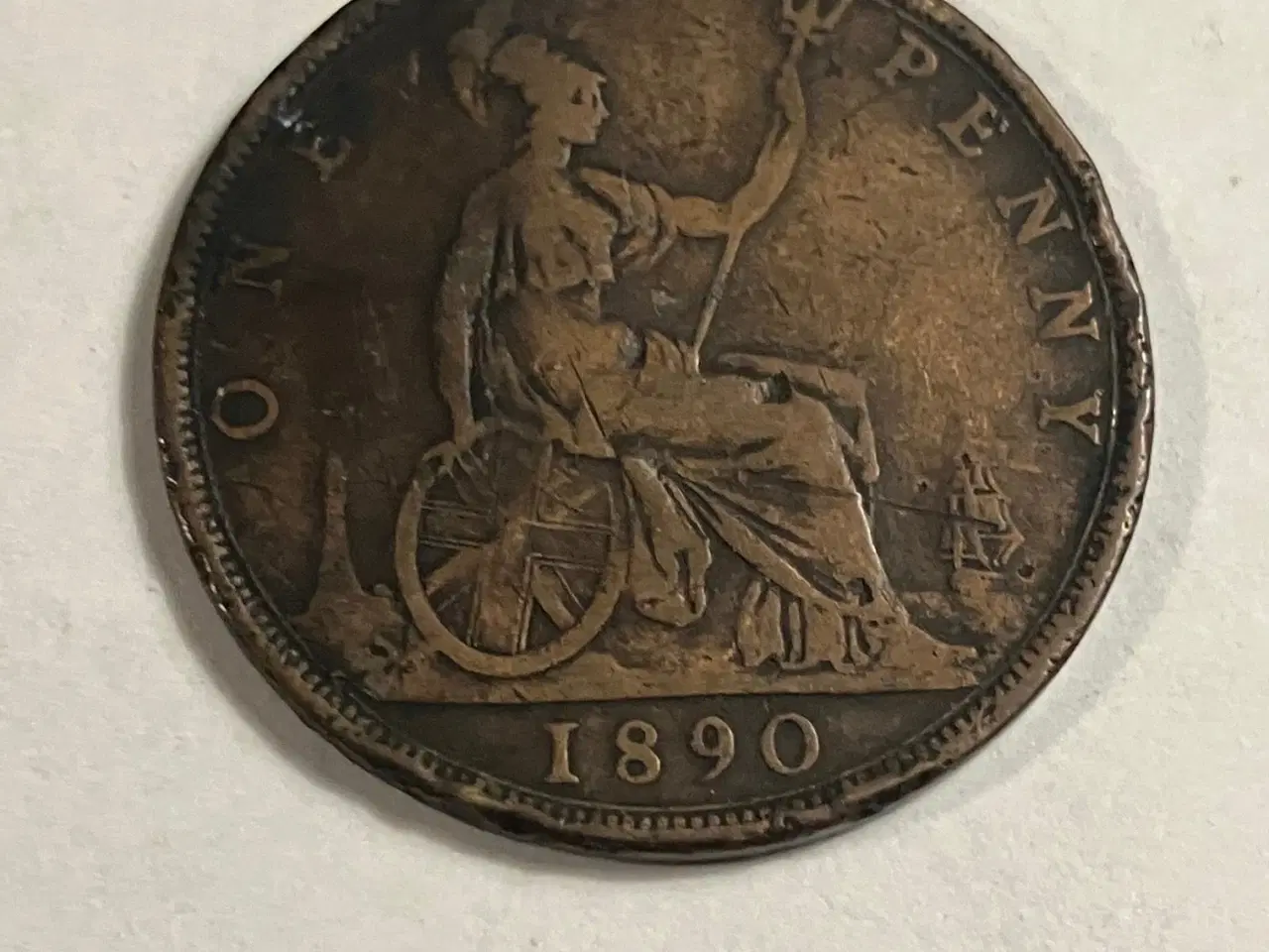 Billede 1 - One Penny 1890 England