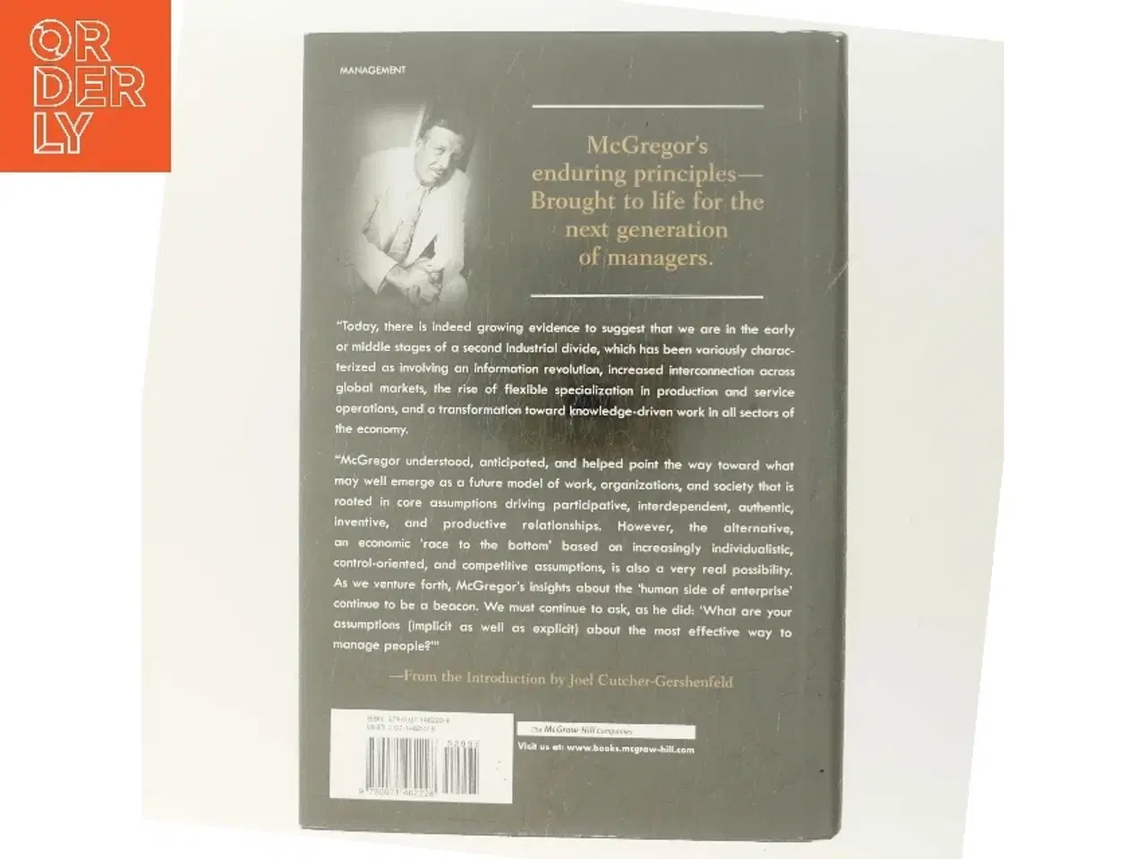 Billede 3 - The human side of enterprise af Douglas McGregor (Bog)