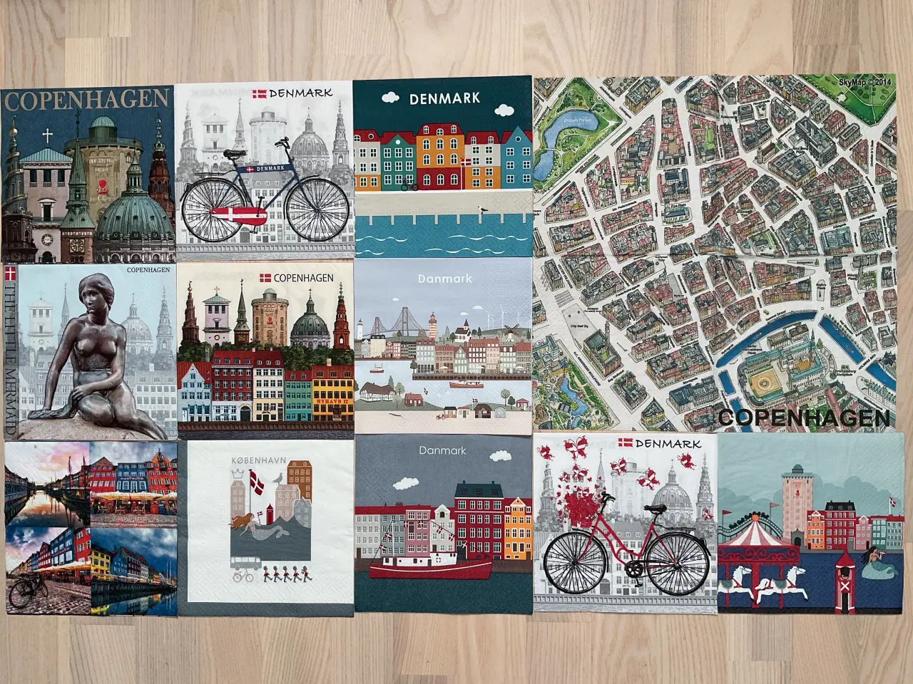 Billede 1 - Nye “ København “ servietter 