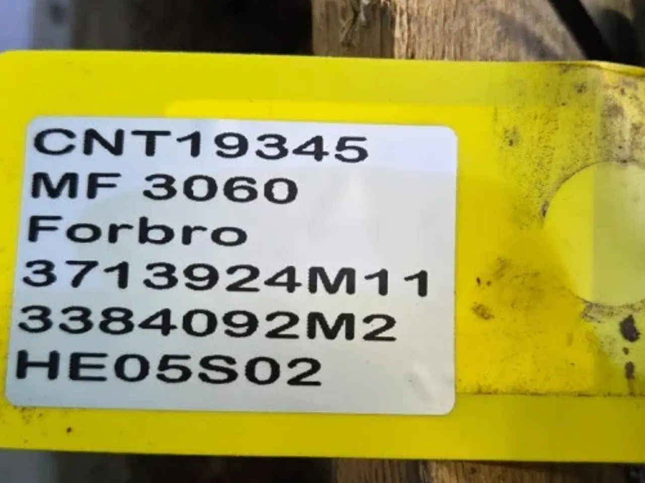 Billede 14 - Massey Ferguson 3060 Forbro 3713924M11