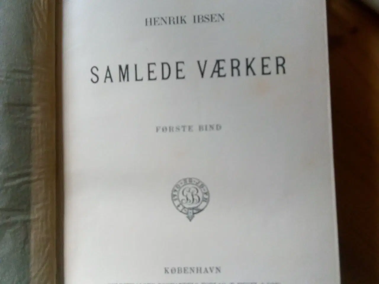 Billede 2 - Henrik Ibsens samlede værker 1900