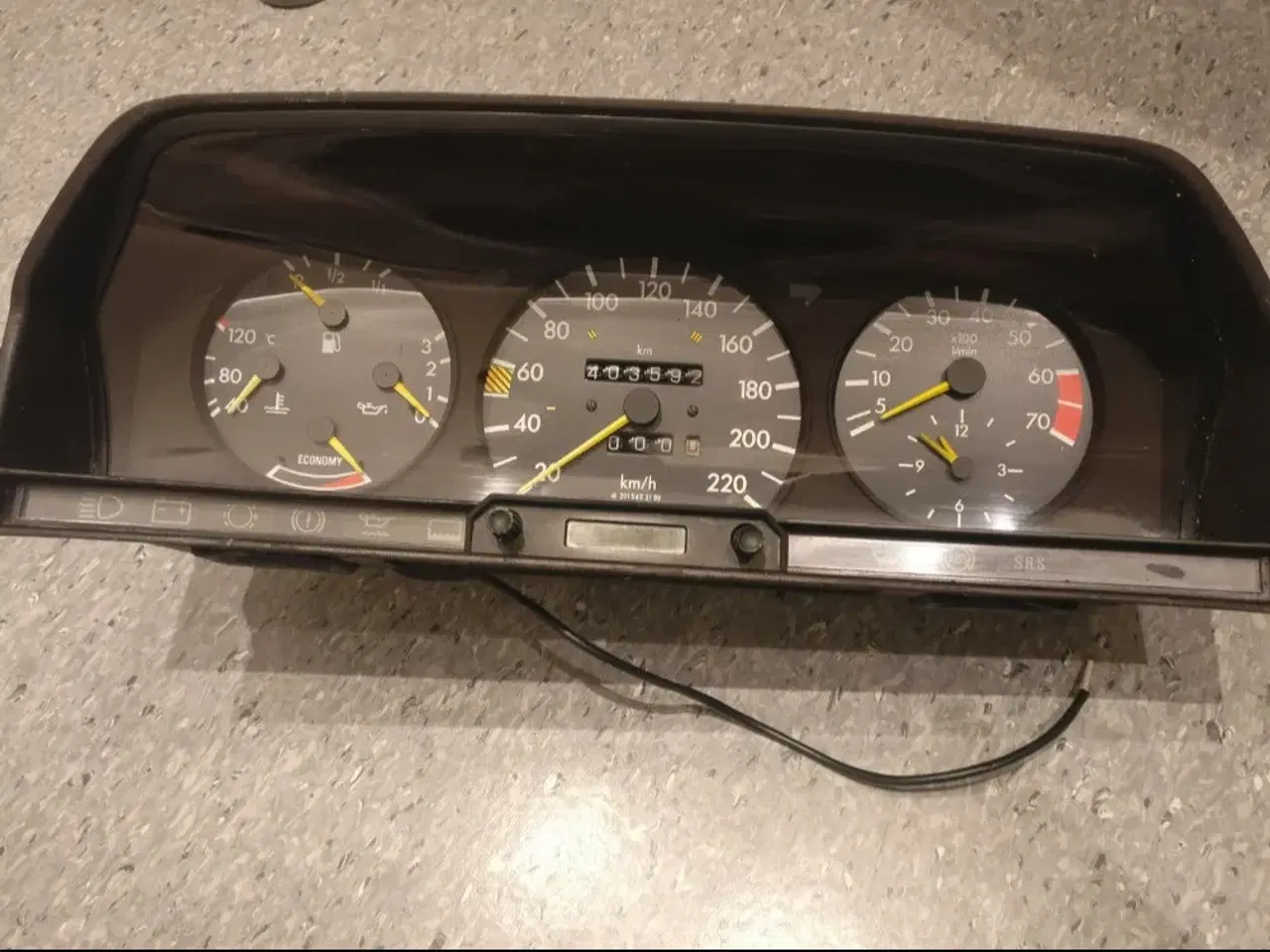 Billede 1 - Speedometer Mercedes 190