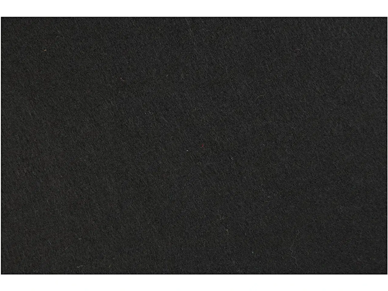 Billede 1 - Hobbyfilt, ark 42x60 cm, tykkelse 3 mm, sort, 1 ark