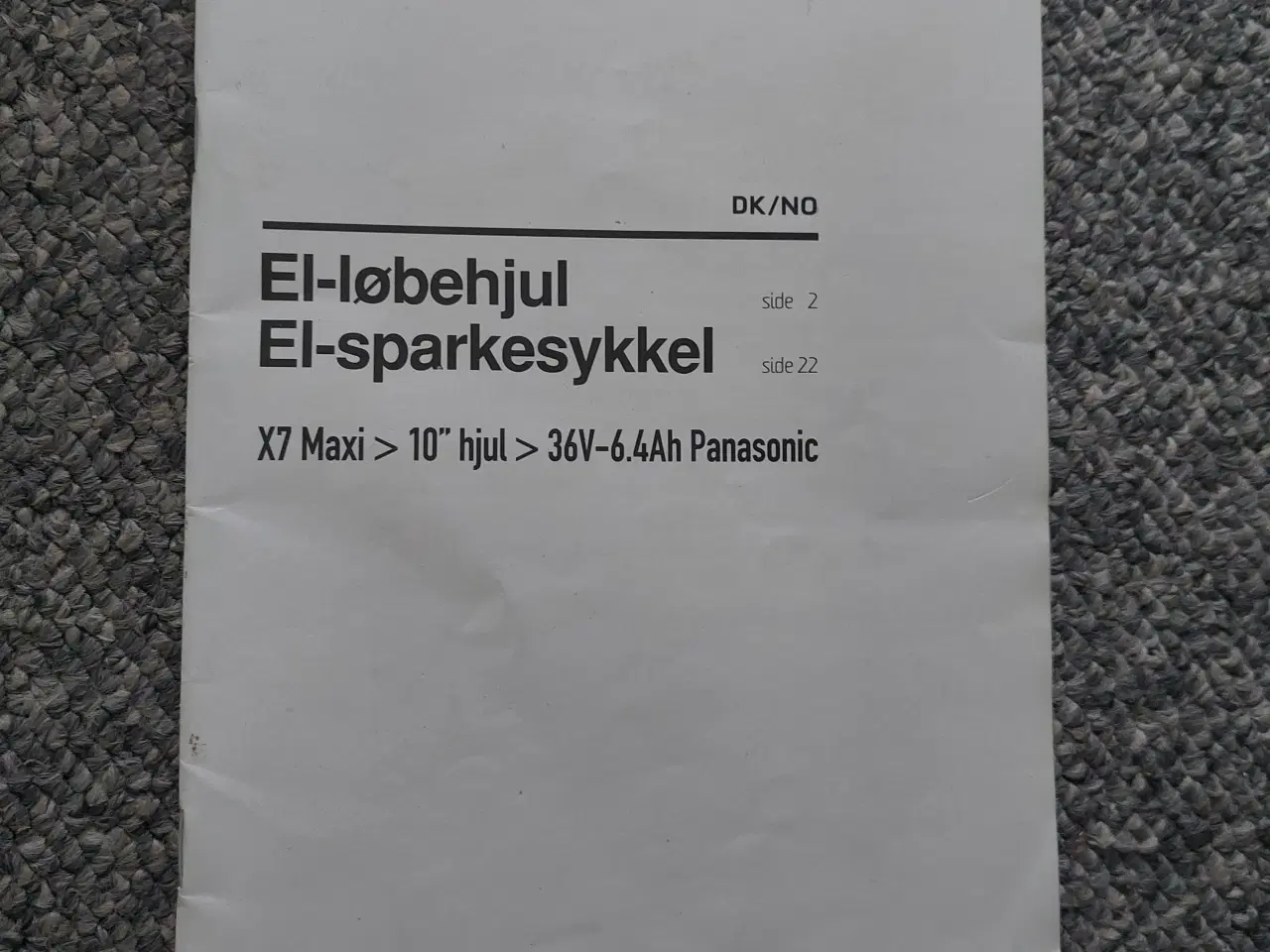 Billede 2 - el-løbehjul mærke VGA