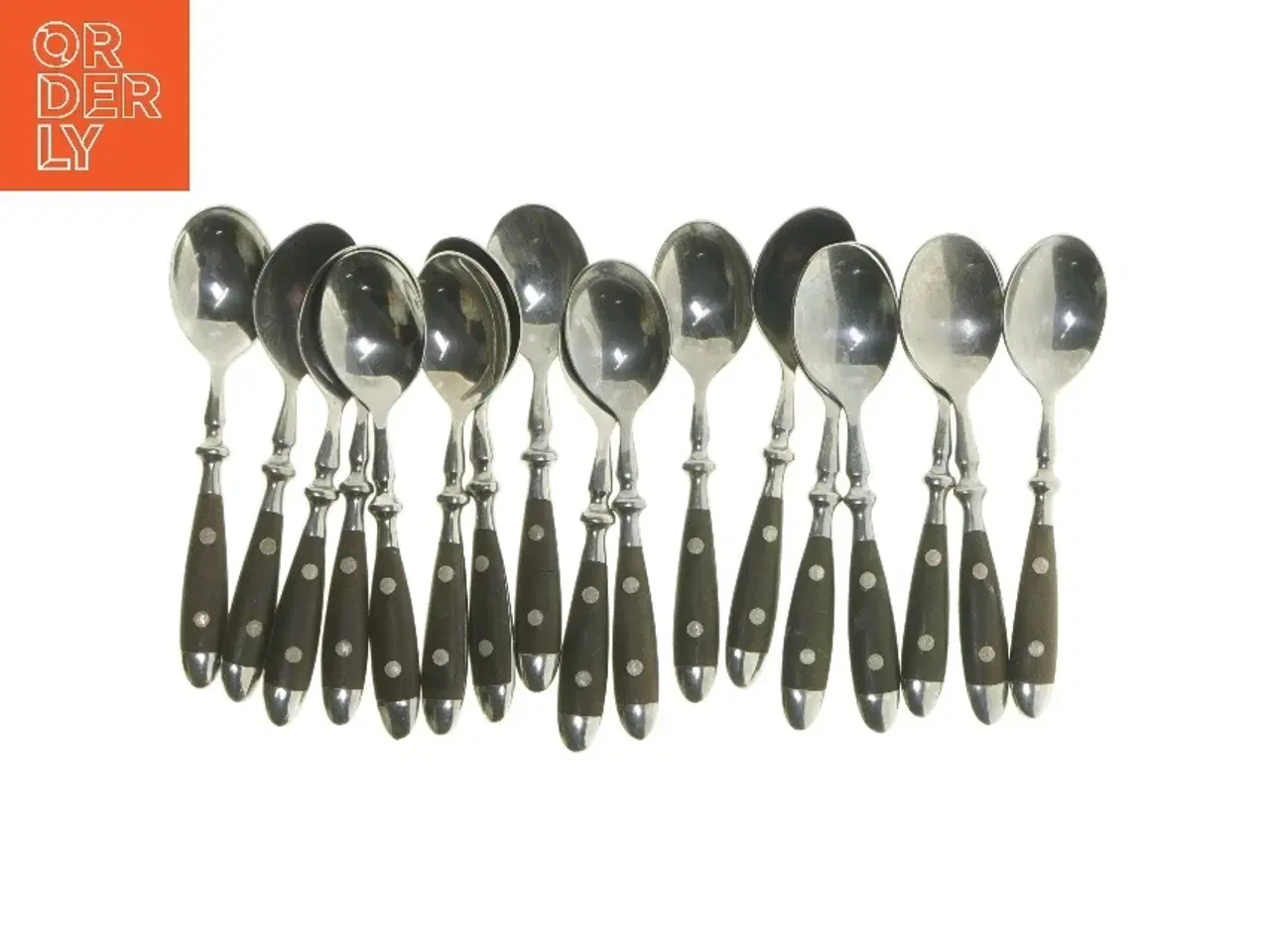 Billede 1 - Sæt af skeer med håndtag (str. 17 styk, 15 cm)