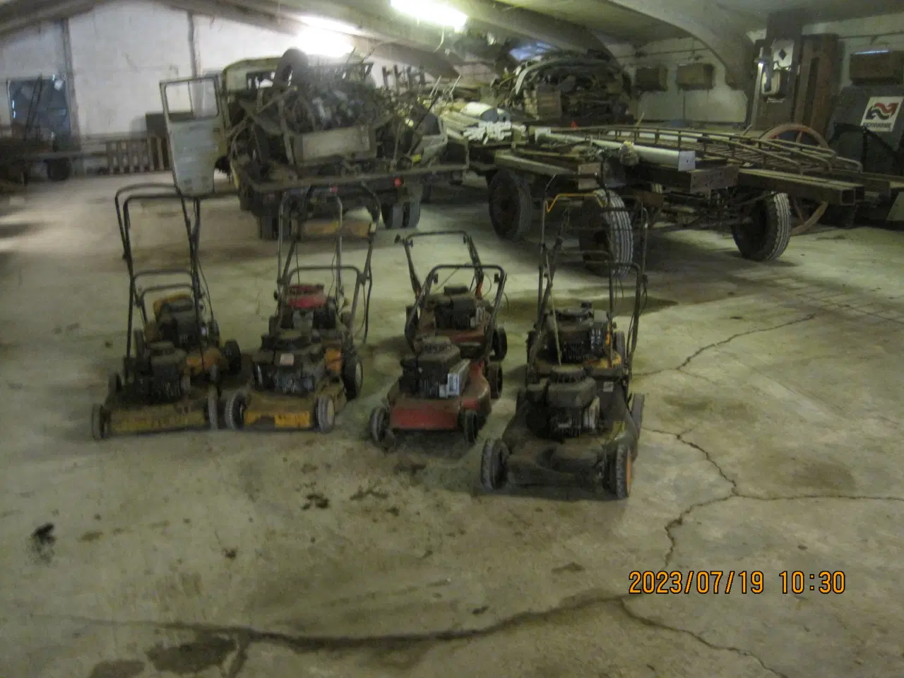 Billede 1 - 9 stk. Rotor plæneklipper 