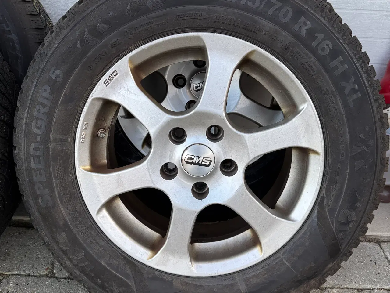 Billede 2 - Vinterdæk på 16” alufælge