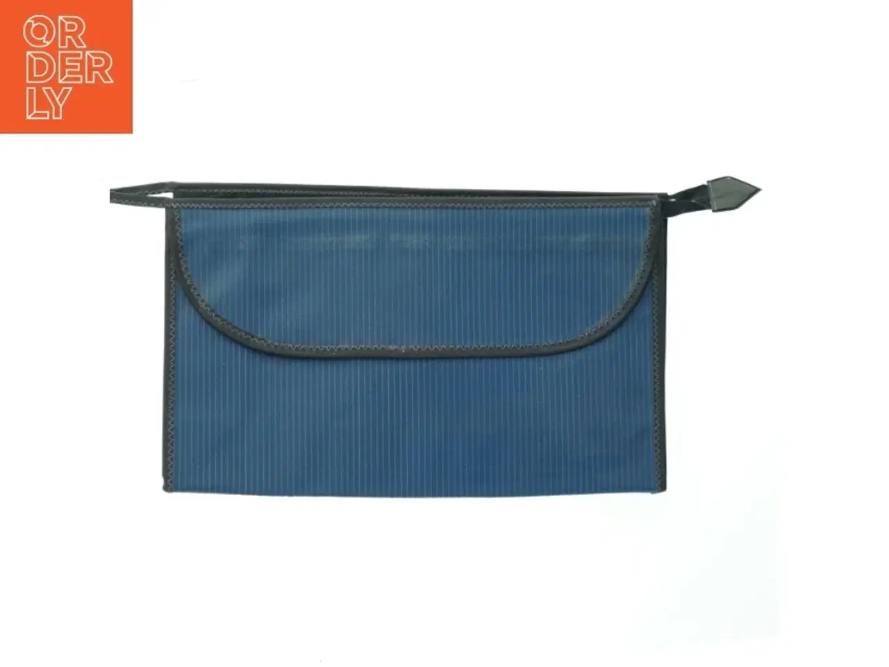 Billede 1 - Blå rejsemappe (str. 28x17 cm)