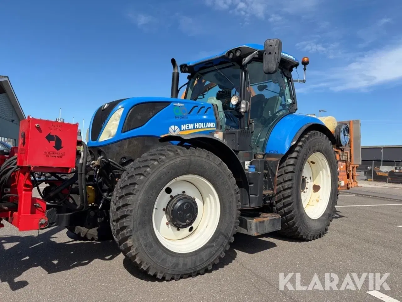 Billede 6 - Traktor New Holland T7.175 med rabat og rendeklipper