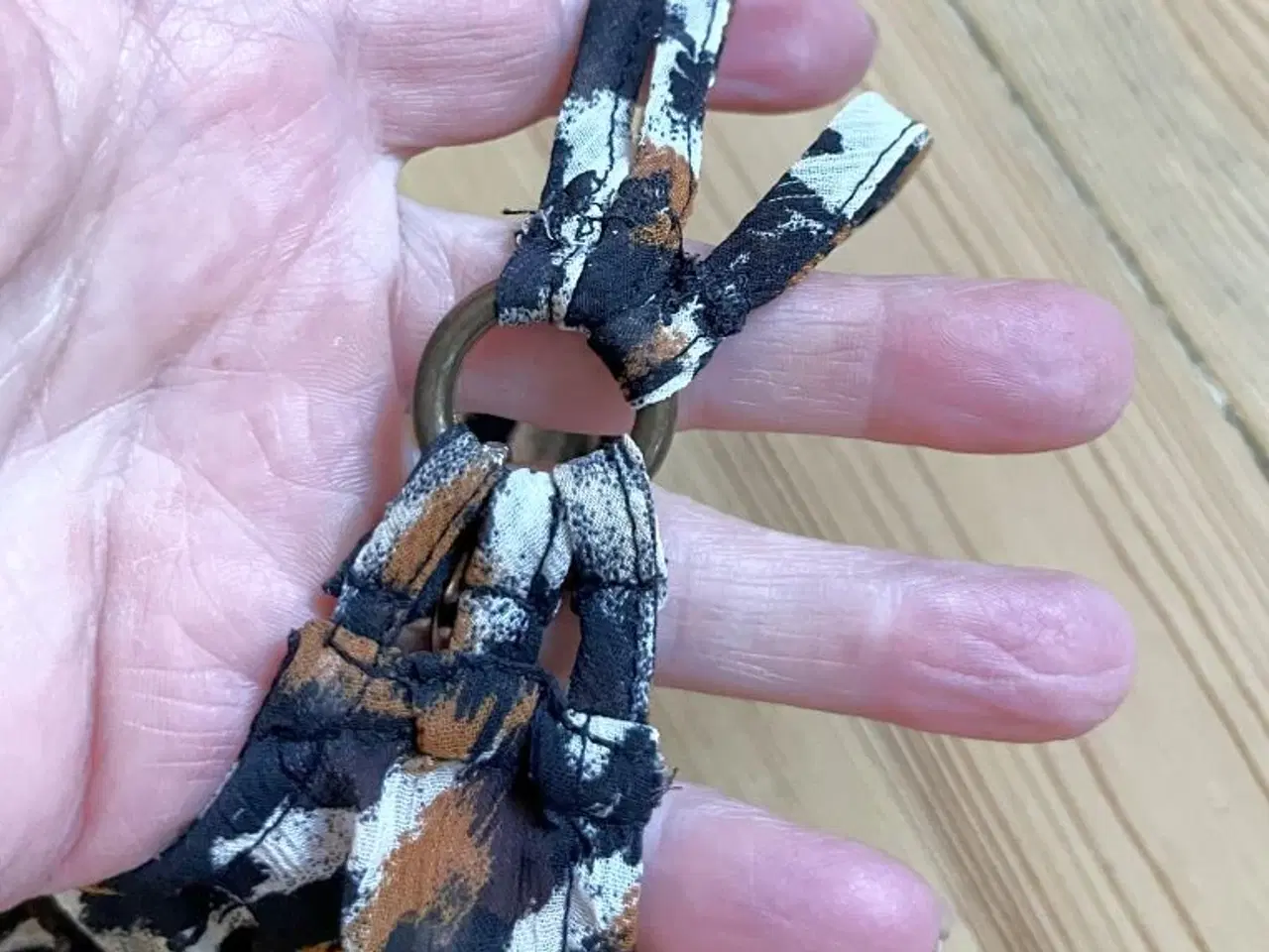 Billede 6 - Let og lang sommerkjole med leopard-mønster