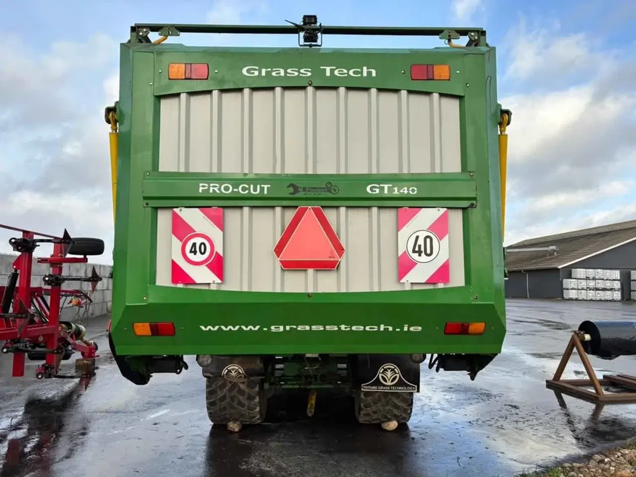 Billede 5 - Grass Tech Pro-cut GT140 årgang 2020 - friskgræs 