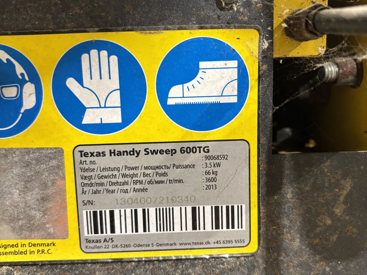 Billede 5 - Texas Handy Sweep 600 fejemaskine