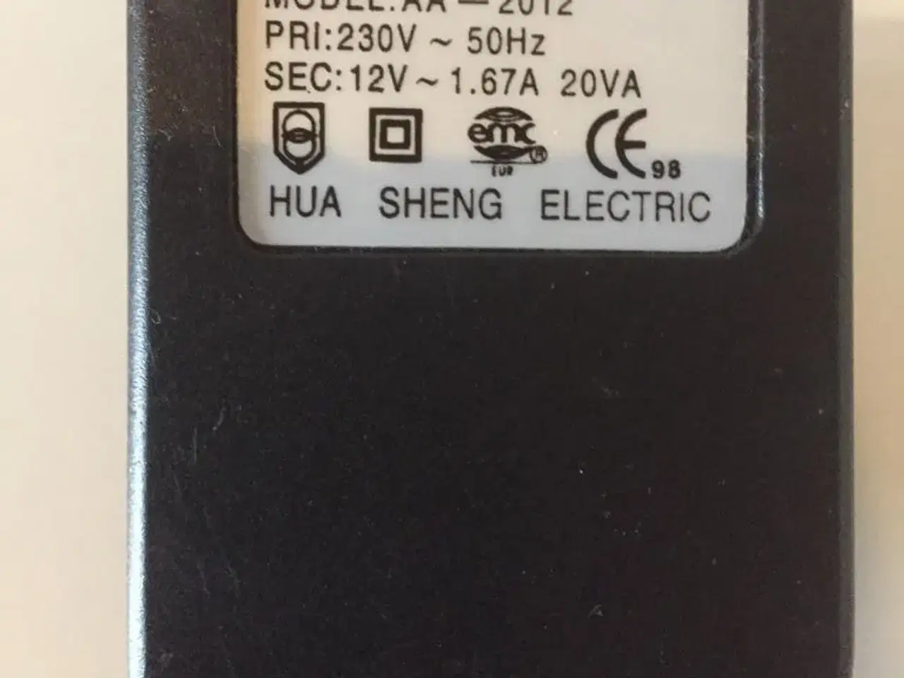 Billede 1 - Adapter/strømforsyning
