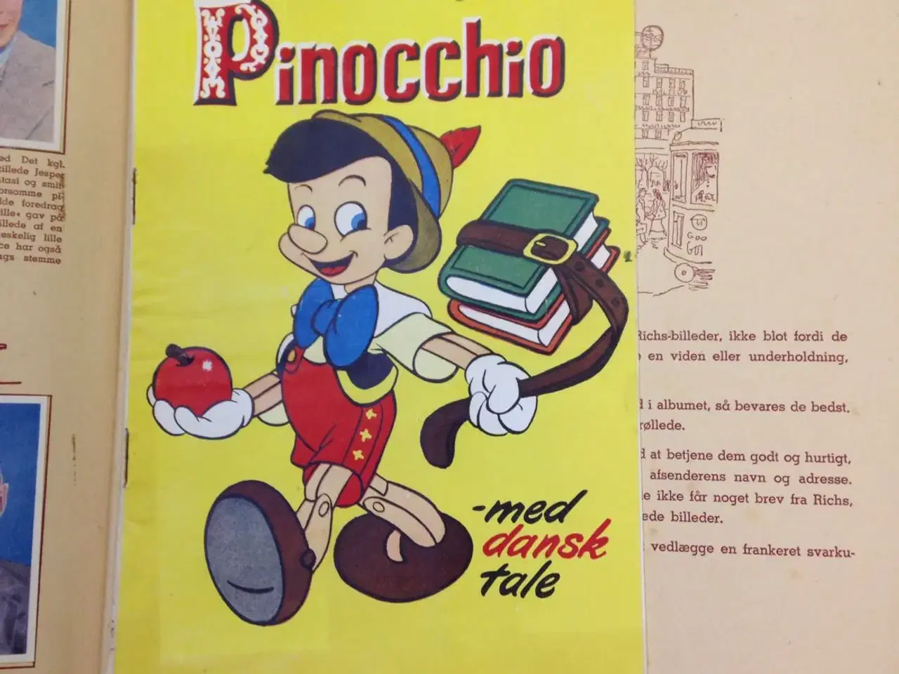Billede 3 - Richs Album Pinocchio / Askepot/ disney