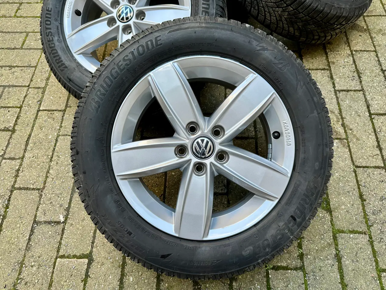 Billede 2 - VW vinterkomplethjul Corvara