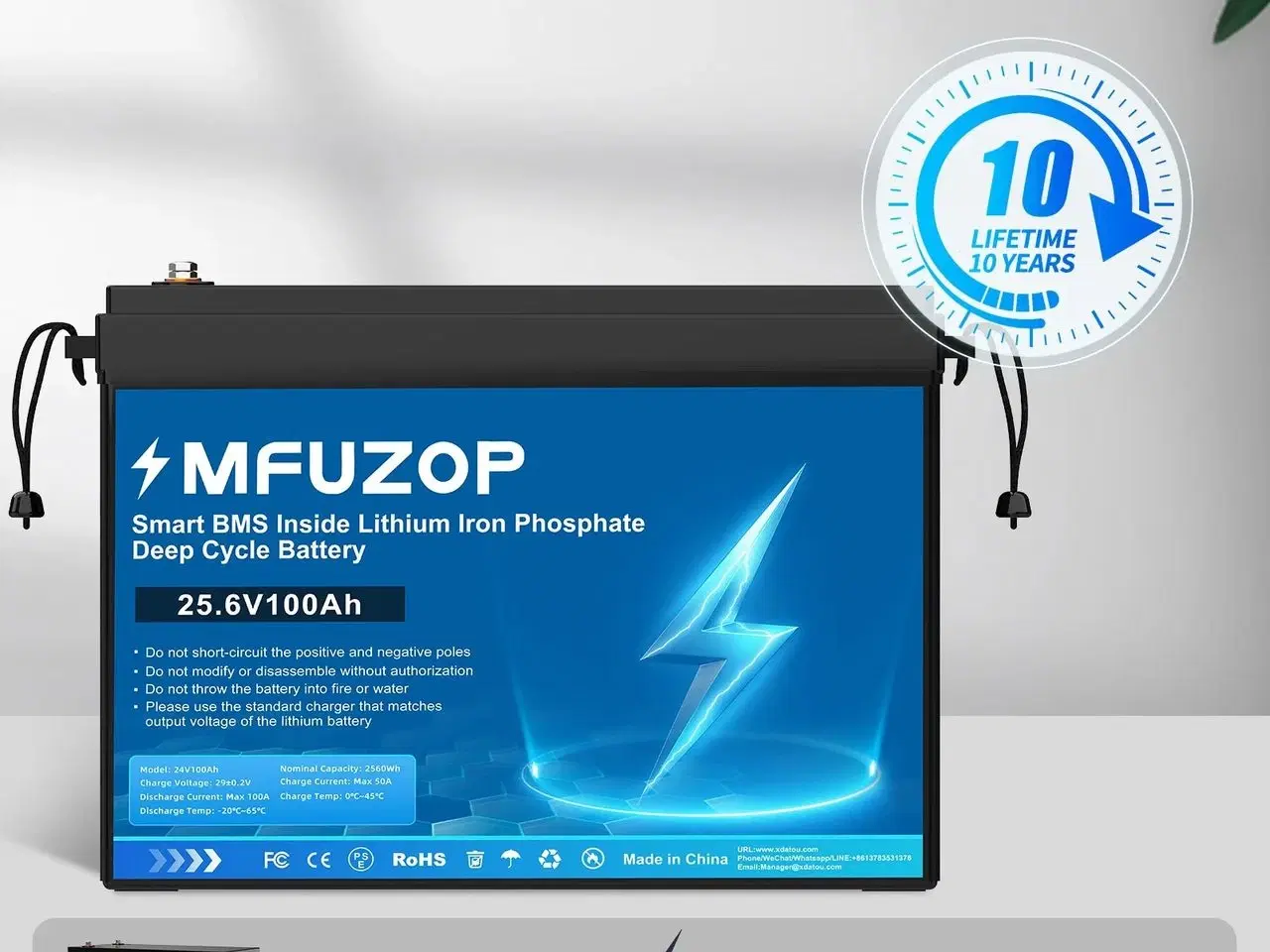 Billede 1 - LifePo4 -12,8V - 100 Ah