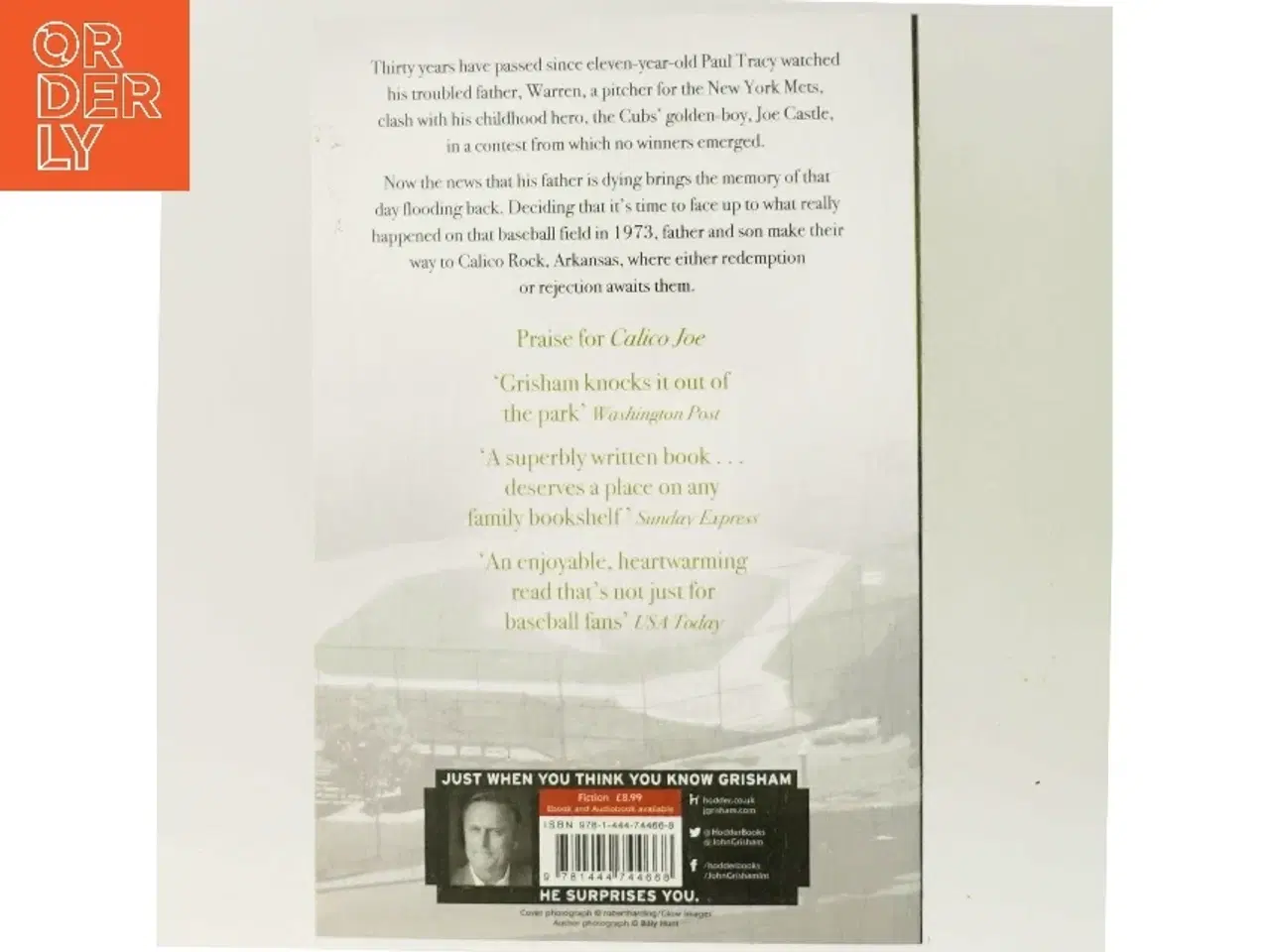 Billede 3 - Calico Joe af John Grisham (Bog)
