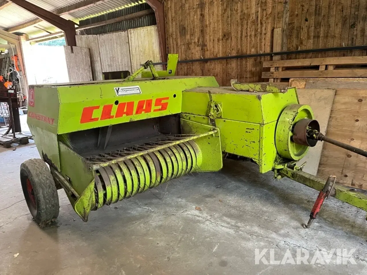 Billede 4 - Småballe presser Claas Constant