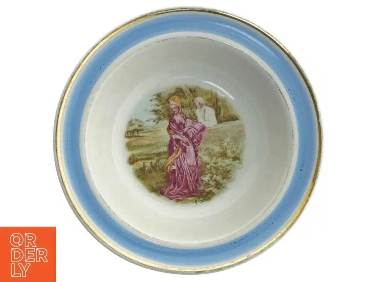 Billede 8 - Dekorative platter med rokokomotiver fra Arabia (str. Ø. 17. cm. 6 styk)