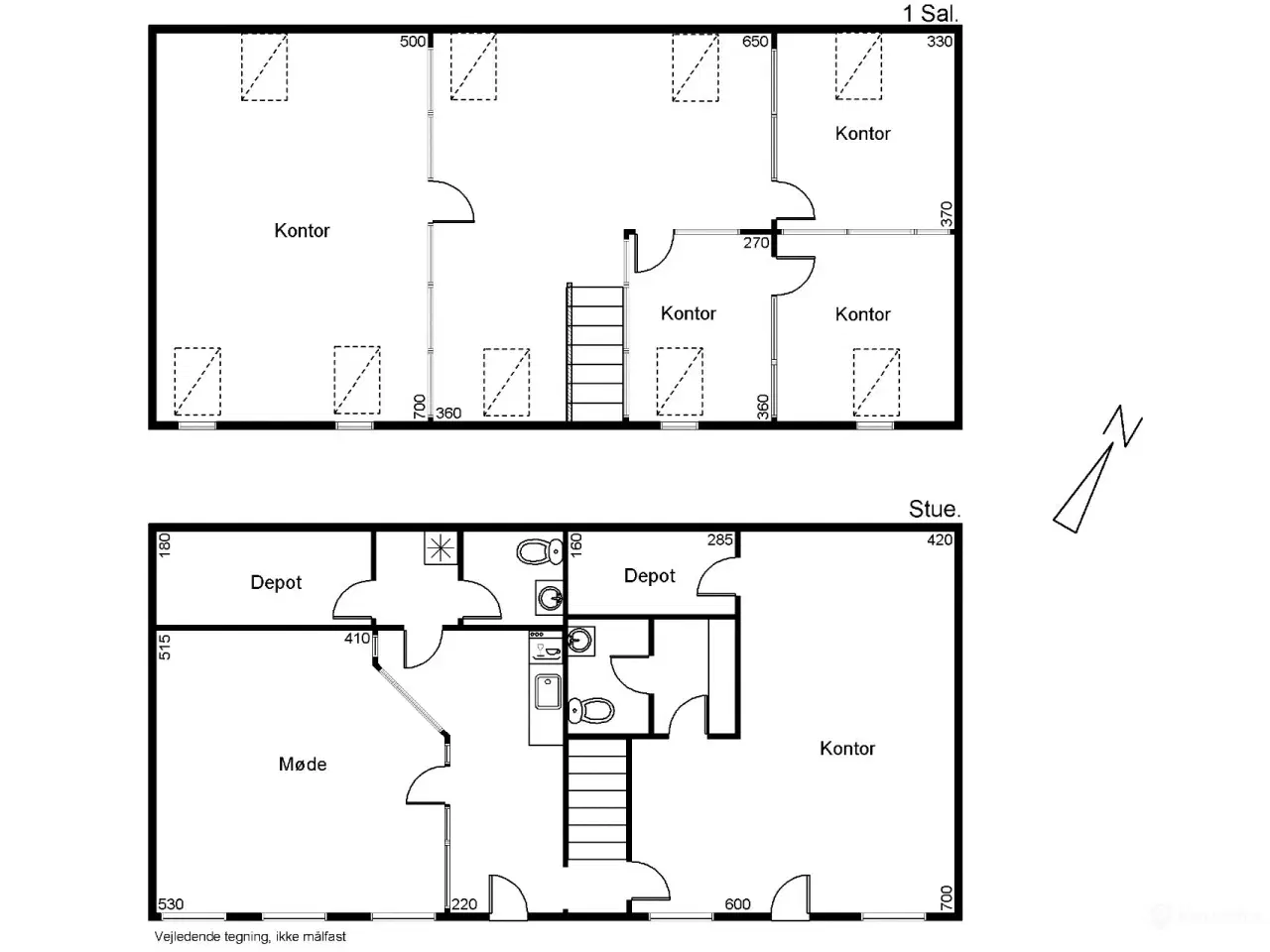 Billede 8 - Virkelig atmosfærefyldt og indbydende kontorlejemål i Roskilde centrum