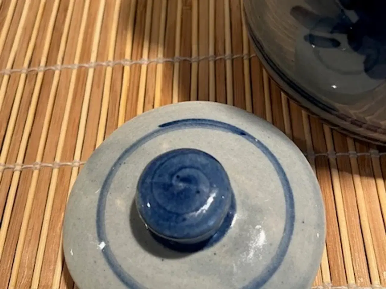 Billede 2 - Vintage Aksini kande – Blå Blomst – Dansk Design 