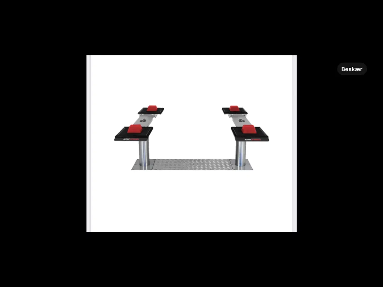 Billede 2 - Stenhøj Autolift servicemaster 2 stemplet i gulvet