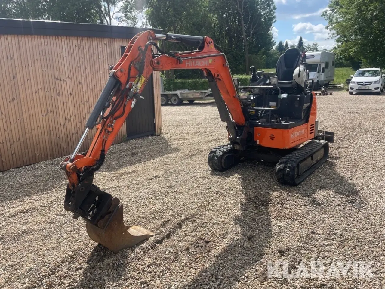 Billede 1 - Minigraver Hitachi ZX19U-5A-YR med Tiltfunktion