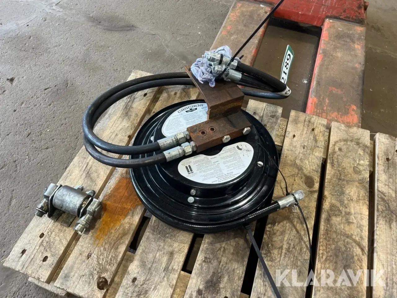 Billede 1 - Hydraulisk slangerulle til truck Cascade Thinline 4.5m