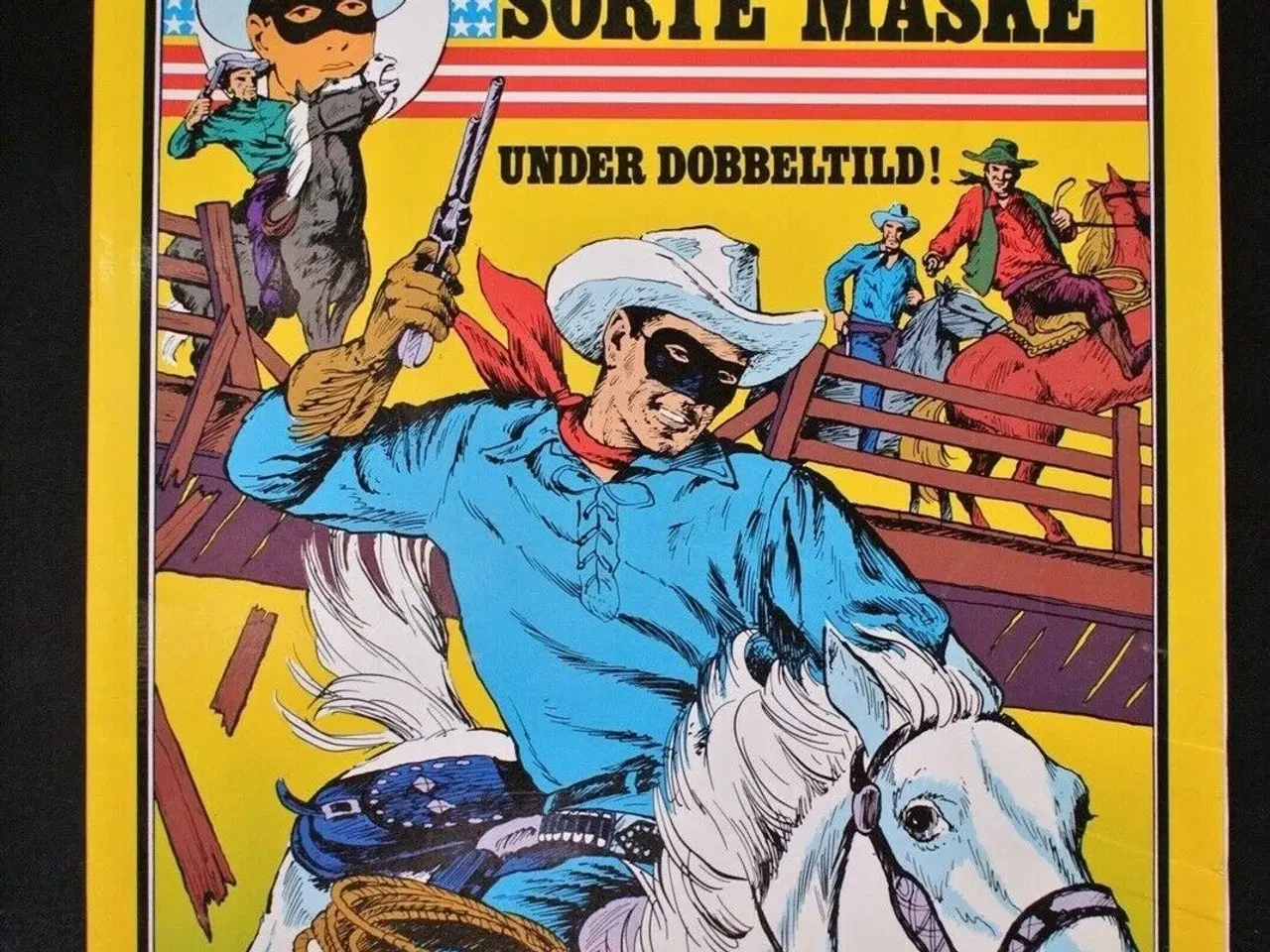 Billede 1 - lone ranger - præriens sorte maske 3 - under dobbe