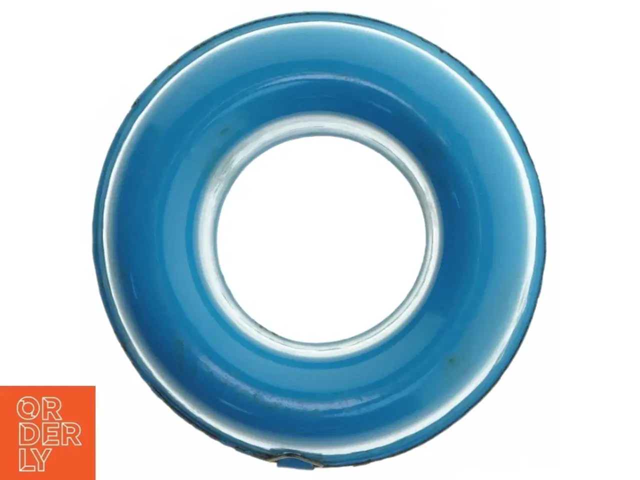 Billede 4 - Blå emalje form (str. Ø 19 cm)