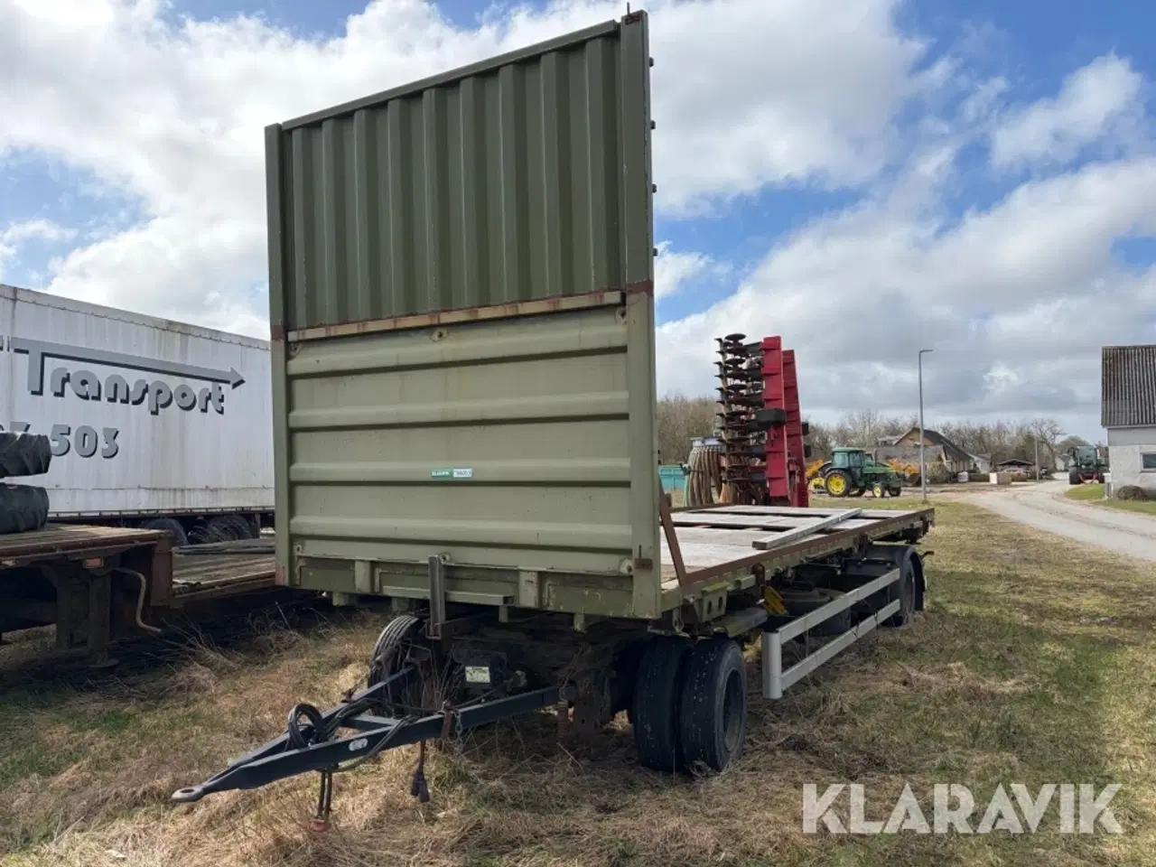 Billede 1 - Veksellad-Trailer Krone AZ med lad