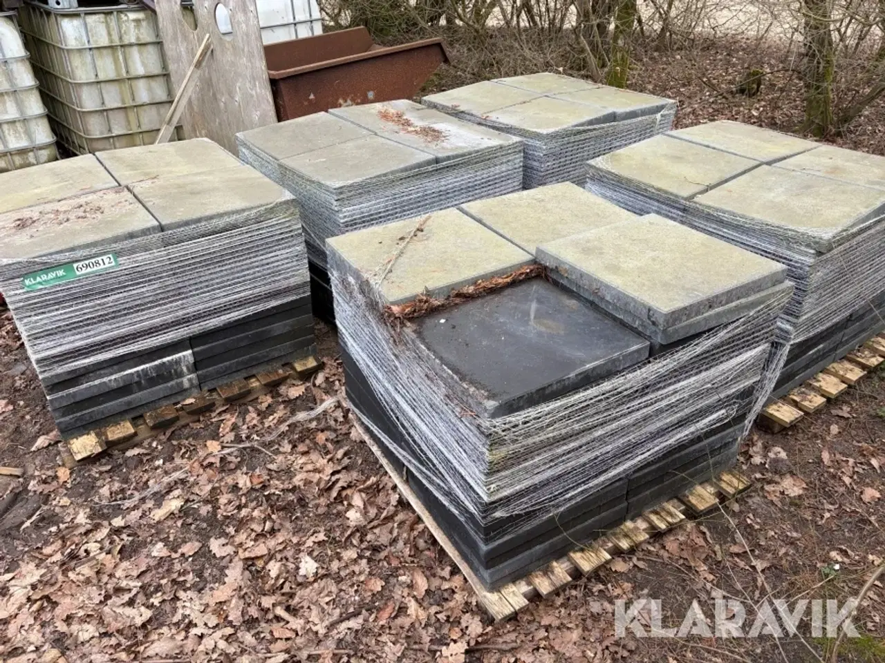 Billede 3 - Betonfliser sort 50 x 50 70 m2