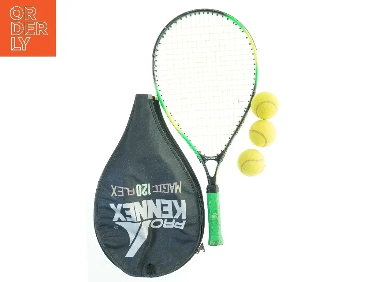 Billede 1 - Tennissæt med ketsjer, bolde og taske fra Pro Kennex (str. 57x25 cm)