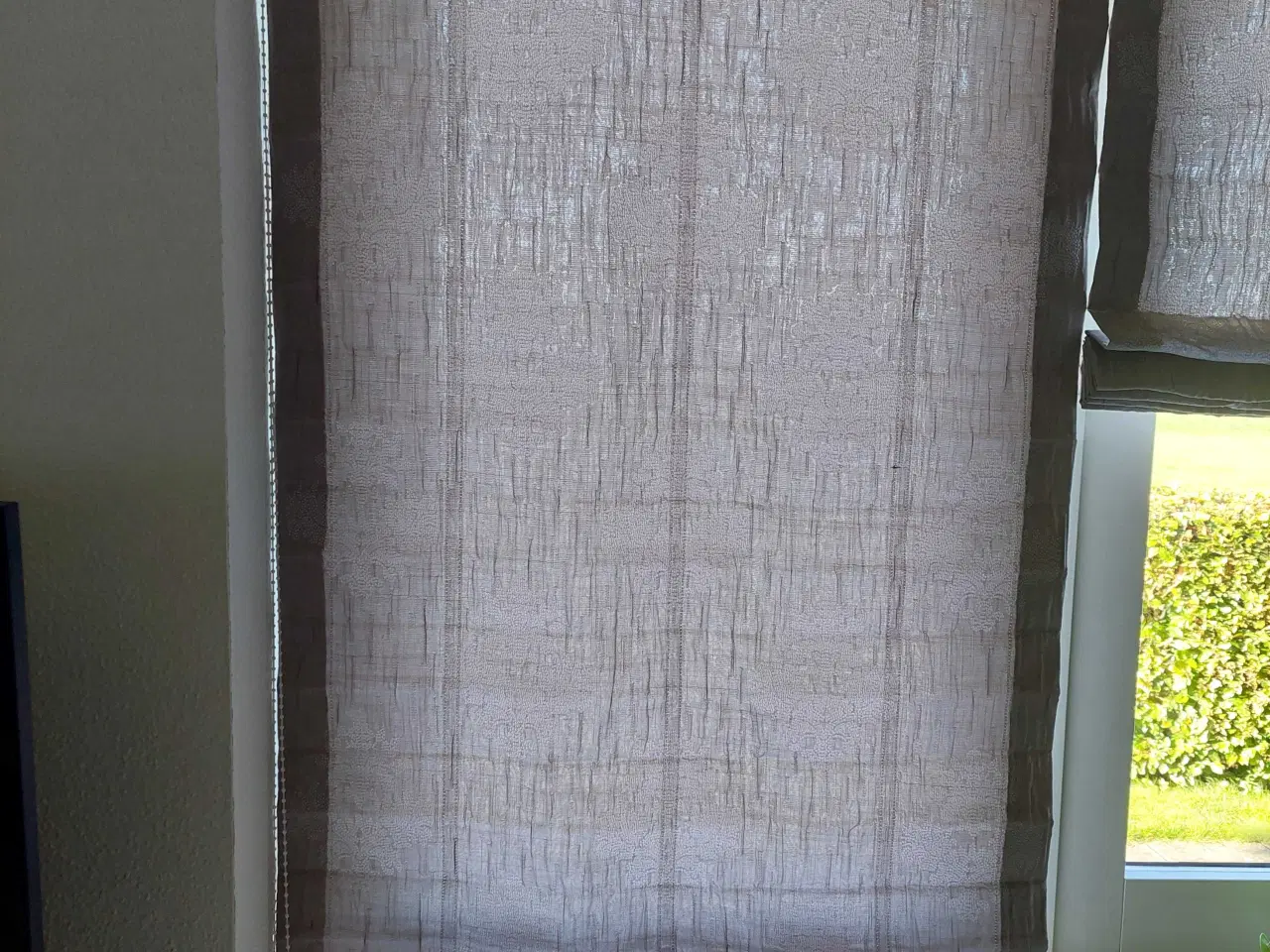 Billede 1 - 2 meget flotte foldegardiner