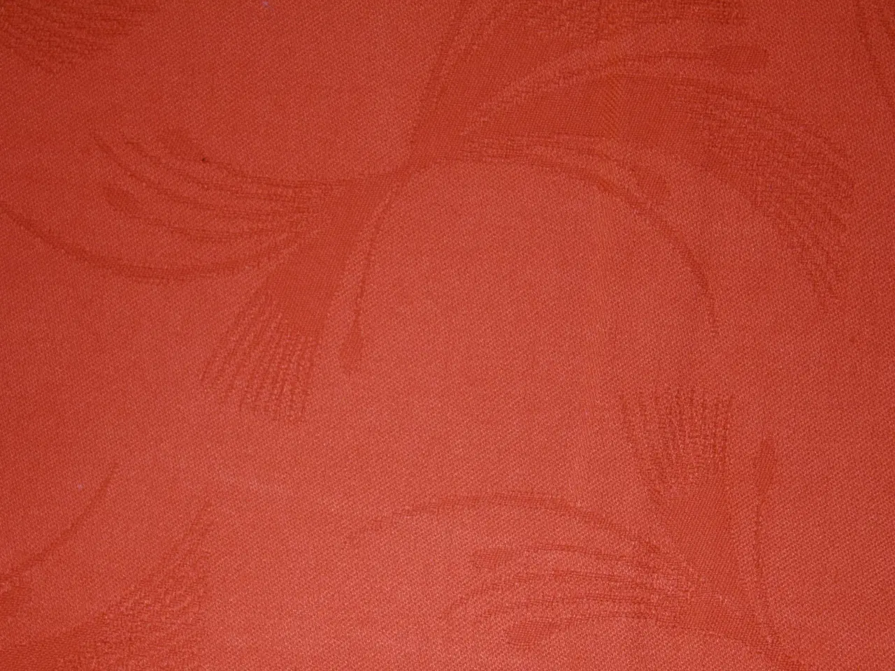 Billede 5 - Rustrød dug fra Juna, 132 x 300  cm