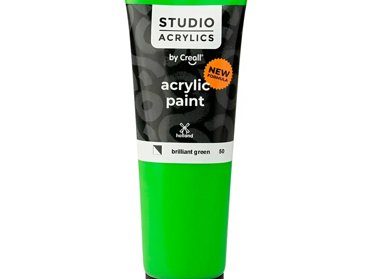 Billede 1 - Creall Studio Akrylmaling, halvdækkende, brilliant green (50), 120ml/ 1 fl.