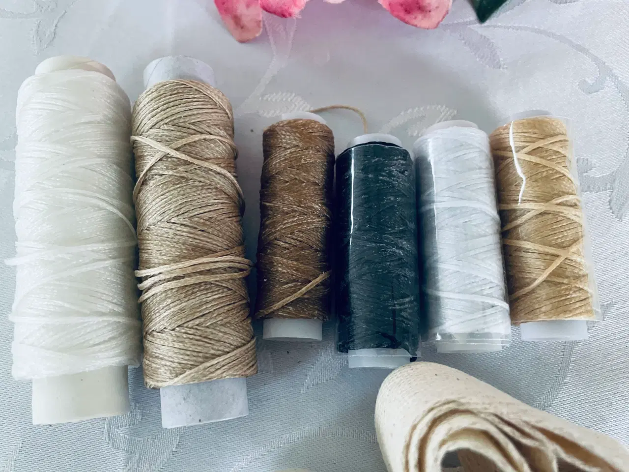 Billede 4 - Blandet tråd med voks