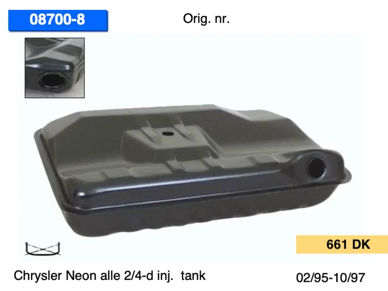 Billede 1 - Chysler Neon alle inj. (95-97) tank