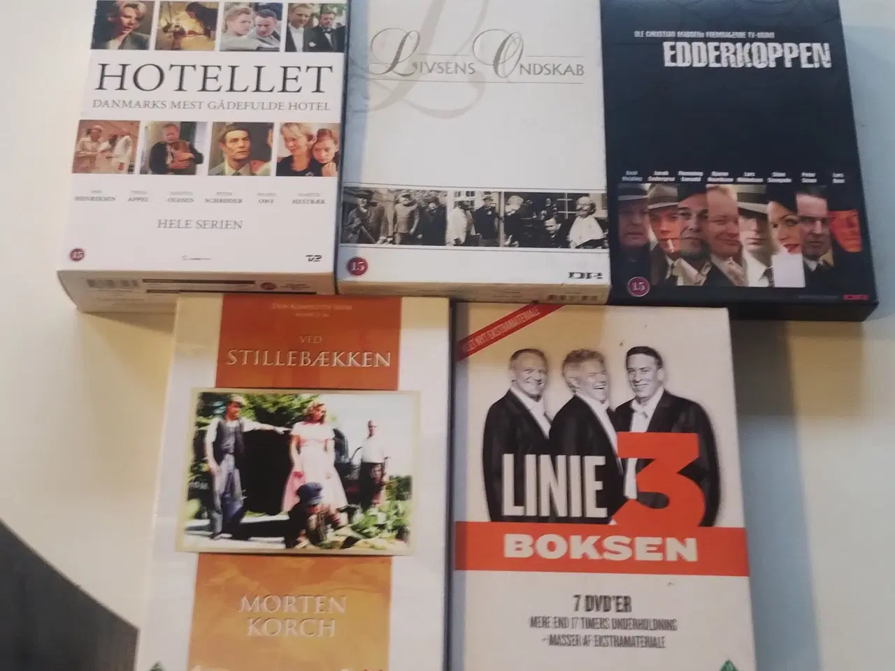 Billede 2 - Masser af danske serier på dvd